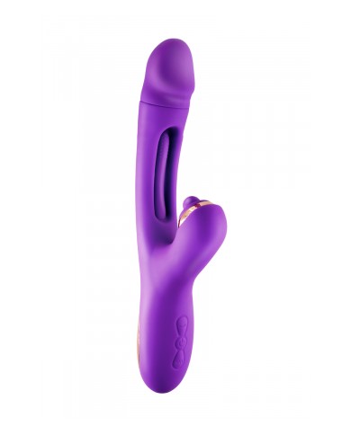Vibromasseur rabbit 3-en-1 Joyfully violet - Yoba