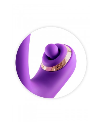 Vibromasseur rabbit 3-en-1 Joyfully violet - Yoba