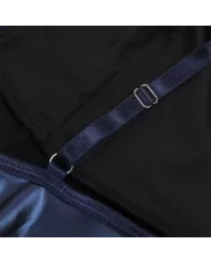 SUBBLIME - 955427 ROBE À BRETELLES EN CUIR BLEU L/XL SUBBLIME - 955427 ROBE À BRETELLES EN CUIR BLEU L/XL