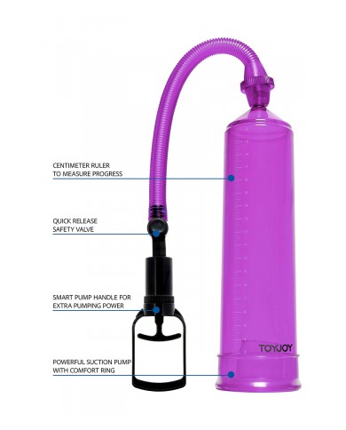 Pompe à pénis ToyJoy Power Pump violet