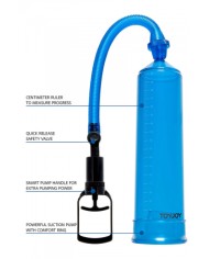 Pompe à pénis ToyJoy Power Pump bleu