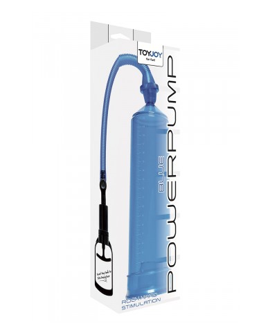 Pompe à pénis ToyJoy Power Pump bleu
