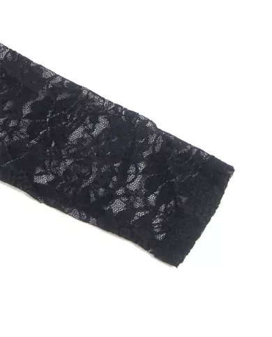 SUBBLIME - 955595 ROBE À MANCHES LONGUES AVEC DENTELLE NOIRE S/M