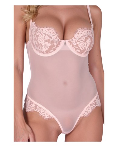 Body rose pâle Zovel - Passion