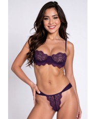 Ensemble deux pièces violet Tivolea - Passion