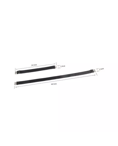 SUBBLIME - 957476 BOUCLES RÉGLABLES NOIRES