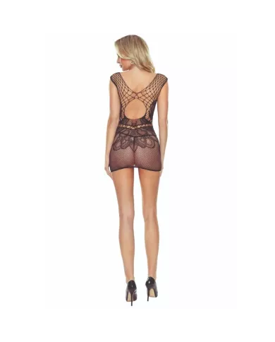 PASSION - BS111 BODYSTOCKING EN DENTELLE NOIRE PASSION - BS111 BODYSTOCKING EN DENTELLE NOIRE