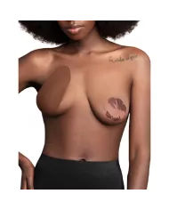 BYE-BRA - RENFORCEMENTSEINS + 3 PAIRES SATINÉES BRUN BONNET A/C