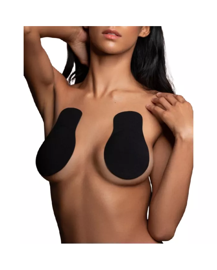 BYE-BRA - ÉLÉVATEUR DE POITRINE PUSH-UP TISSU NOIR TAILLE XL
