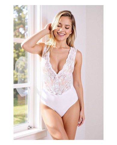 Body blanc Evalie - Passion