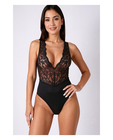 Body noir Evalie - Passion