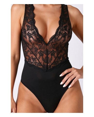 Body noir Evalie - Passion