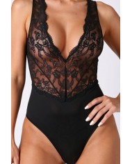 Body noir Evalie - Passion