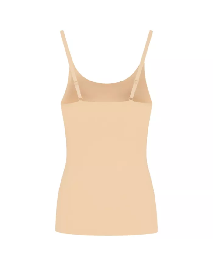 BYE-BRA - LIGHT CONTROL T-SHIRT INVISIBLE BEIGE TAILLE L