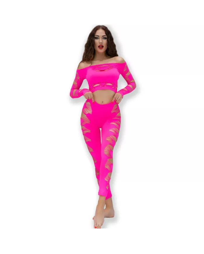 CHILIROSE - CR 4632 HAUT & PANTALON FUCHSIA S/L CHILIROSE - CR 4632 HAUT & PANTALON FUCHSIA S/L