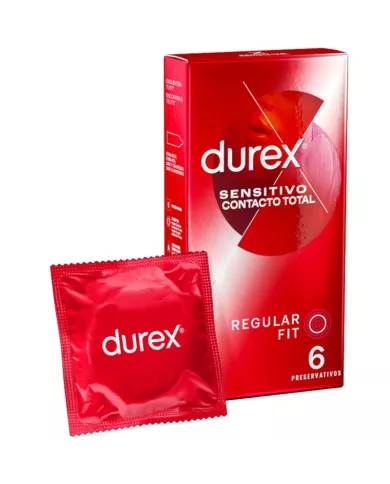 DUREX - CONTACT SENSIBLE TOTAL 6 UNITÉS