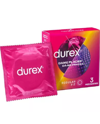 DUREX - DAME PLACER 3 UNITÉS