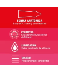 DUREX - DOUX ET SENSIBLE 12 UNITÉS DUREX - DOUX ET SENSIBLE 12 UNITÉS