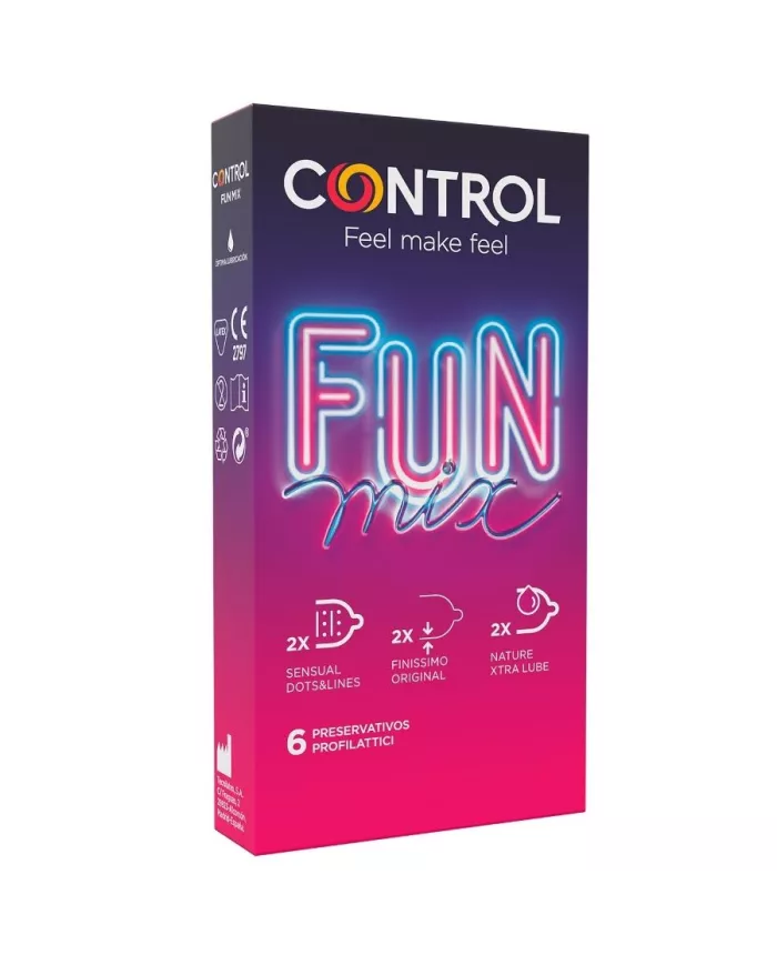 CONTROL - FEEL FUN MIX 6 UDS CONTROL - FEEL FUN MIX 6 UDS