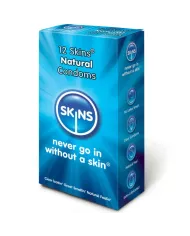 SKINS - PRÉSERVATIF NATUREL PACK 12 SKINS - PRÉSERVATIF NATUREL PACK 12