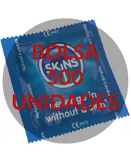 SKINS - PRESERVATIF NATURAL BAG 500 SKINS - PRESERVATIF NATURAL BAG 500