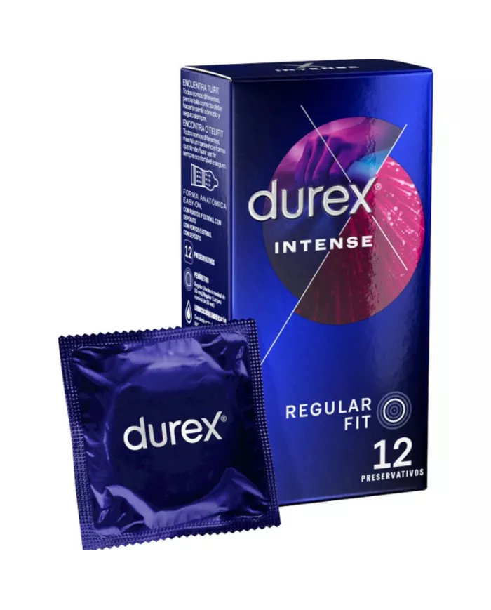 DUREX - ORGASMIQUE INTENSE 12 UNITÉS DUREX - ORGASMIQUE INTENSE 12 UNITÉS