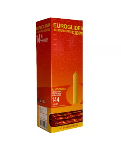 EUROGLIDER - PRÉSERVATIFS 144 PIÈCES
