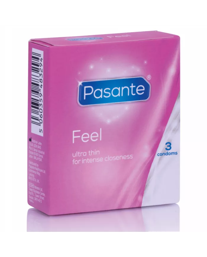 PASANTE - PRÉSERVATIFS SENSIBLES ULTRA MINCE 3 UNITÉS PASANTE - PRÉSERVATIFS SENSIBLES ULTRA MINCE 3 UNITÉS