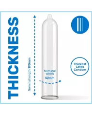 PASANTE - PRÉSERVATIF EXTRA EXTRA ÉPAIS PAR 3 UNITÉS