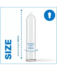 PASANTE - PRÉSERVATIFS MS TRIM TRIM PAR 12 UNITÉS