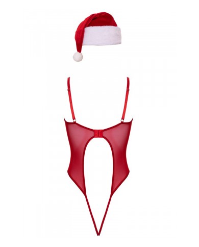 Ensemble body et bonnet de noel - Cottelli Lingerie
