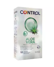 CONTROL - PRÉSERVATIFS À L'ALOE VERA 10 UNITÉS CONTROL - PRÉSERVATIFS À L'ALOE VERA 10 UNITÉS
