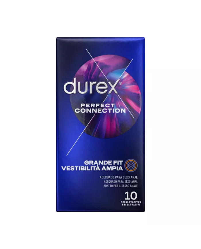 DUREX - CONNEXION PARFAITE SILICONE LUBRIFICATION EXTRA 10 UNITÉS DUREX - CONNEXION PARFAITE SILICONE LUBRIFICATION EXTRA 10 UNITÉS