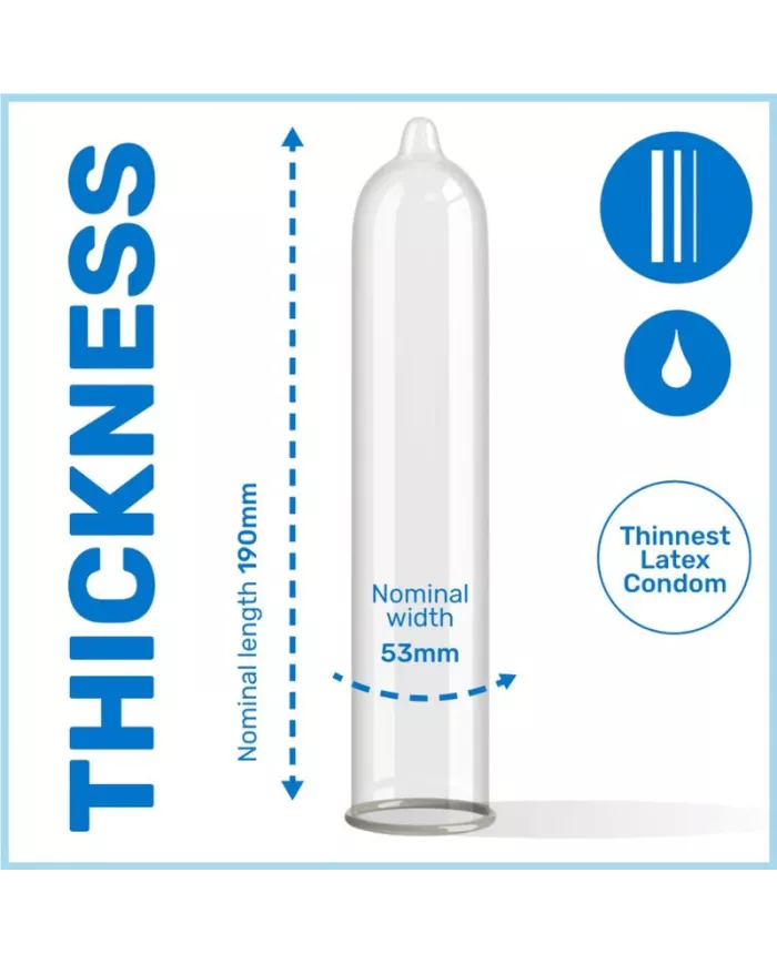 PASANTE - PRÉSERVATIFS EN SOIE LES PLUS FINS 144 UNITÉS