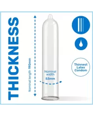 PASANTE - PRÉSERVATIFS EN SOIE LES PLUS FINS 144 UNITÉS