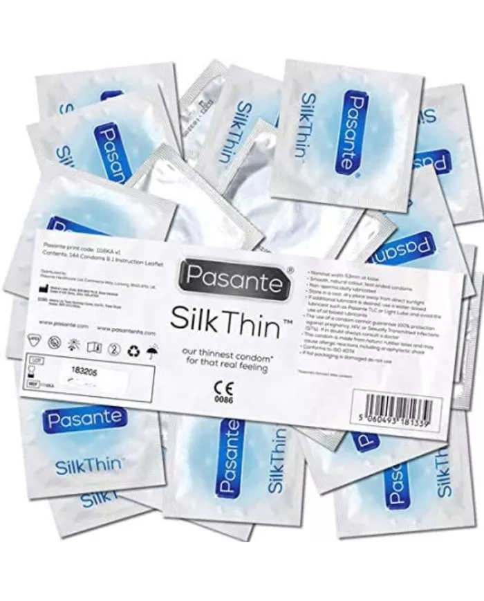 PASANTE - PRÉSERVATIFS EN SOIE LES PLUS FINS 144 UNITÉS
