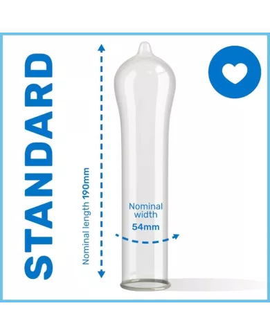 PASANTE - PRÉSERVATIFS TAILLE SUPER KING SAC 144 UNITÉS