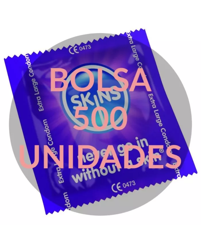 SKINS - CONDOM EXTRA LARGE BAG 500