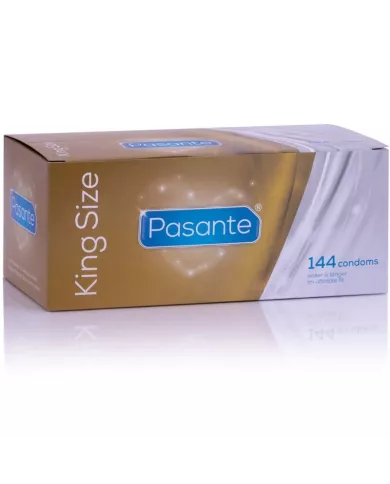PASANTE - PRÉSERVATIFS KING SIZE BOÎTE 144 UNITÉS
