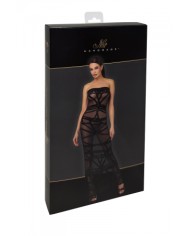 Robe bustier Bondesque F358 - Noir Handmade