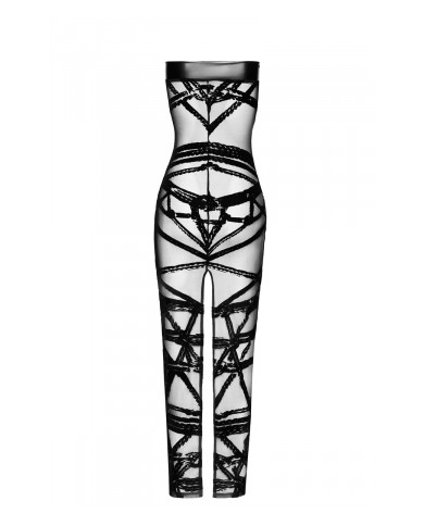 Robe bustier Bondesque F358 - Noir Handmade
