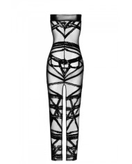 Robe bustier Bondesque F358 - Noir Handmade