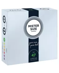 MISTER SIZE - PRÉSERVATIFS TAILLE XS 47 MM (36 UNITÉS)