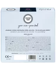 MISTER SIZE - PRÉSERVATIFS TAILLE XXL 64 MM (36 UNITÉS) MISTER SIZE - PRÉSERVATIFS TAILLE XXL 64 MM (36 UNITÉS)