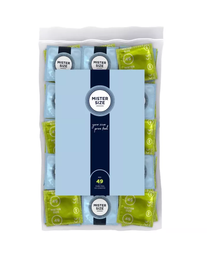 MISTER SIZE - PRÉSERVATIF TAILLE S 49 MM (100 UNITÉS) MISTER SIZE - PRÉSERVATIF TAILLE S 49 MM (100 UNITÉS)