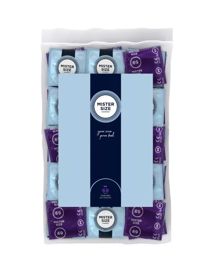 MISTER SIZE - PRÉSERVATIFS TAILLE XXXL 69 MM (100 UNITÉS) MISTER SIZE - PRÉSERVATIFS TAILLE XXXL 69 MM (100 UNITÉS)