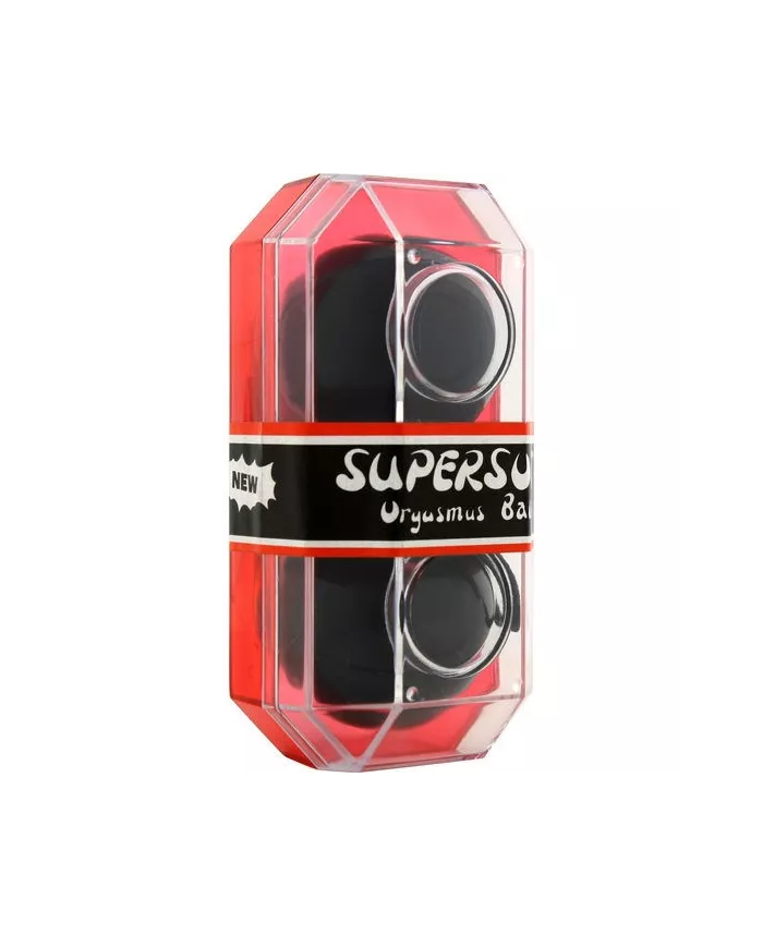 SEVEN CREATIONS - BOULES ORGASMIQUES SUPERSOFT NOIRES SEVEN CREATIONS - BOULES ORGASMIQUES SUPERSOFT NOIRES