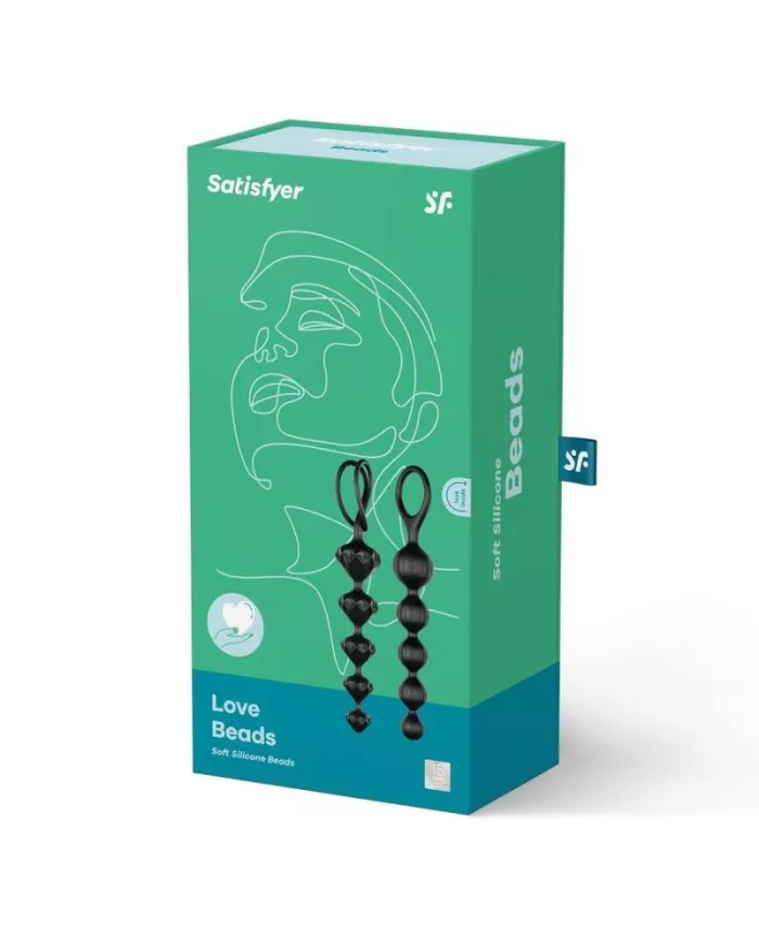 SATISFYER - LOVE BEADS NOIR SATISFYER - LOVE BEADS NOIR
