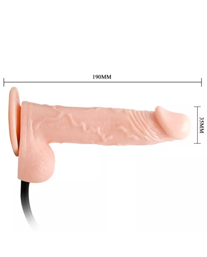 DANCE - GODE GONFLABLE RÉALISTE AVEC VENTOUSE 15 CM