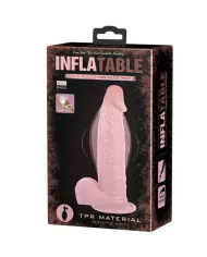 DANCE - GODE GONFLABLE RÉALISTE AVEC VENTOUSE 15 CM